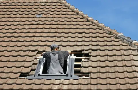 Pose de velux - Houlette